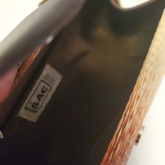 SMALL HANDBAG made In Phillipines. Handmade - Picture 4 of 6